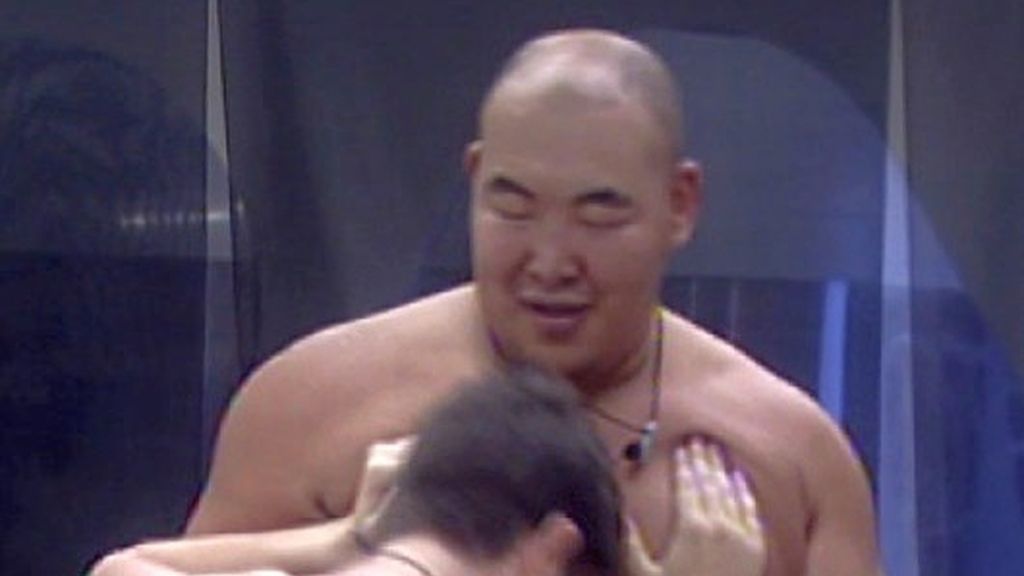 Practicando 'Sumo' con Byamba