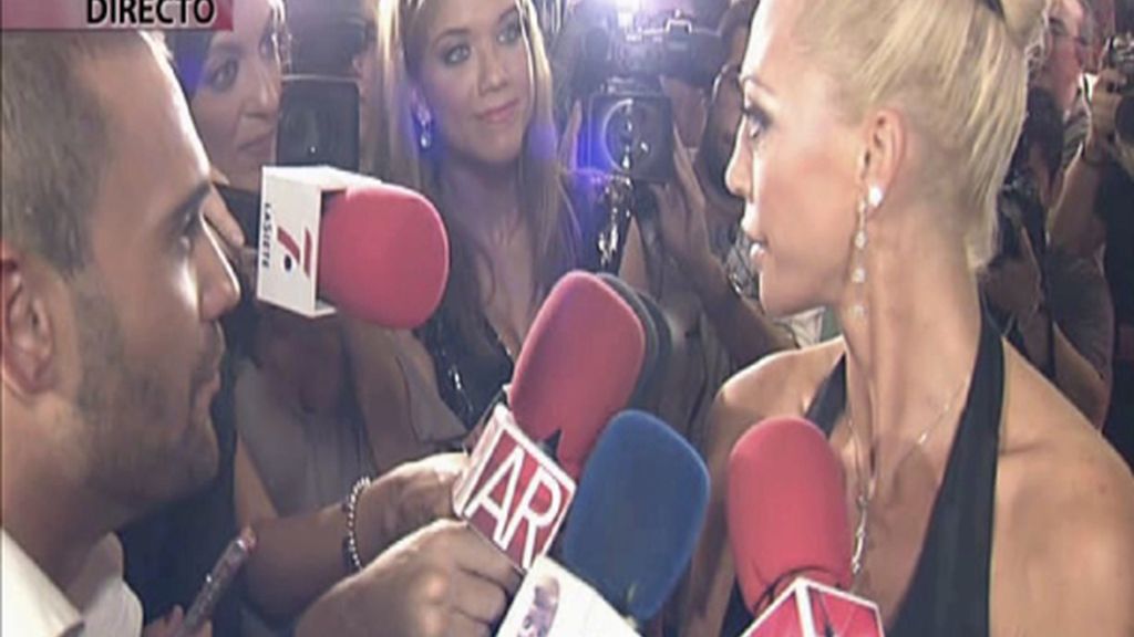 Belén Esteban, radiante en su premiere