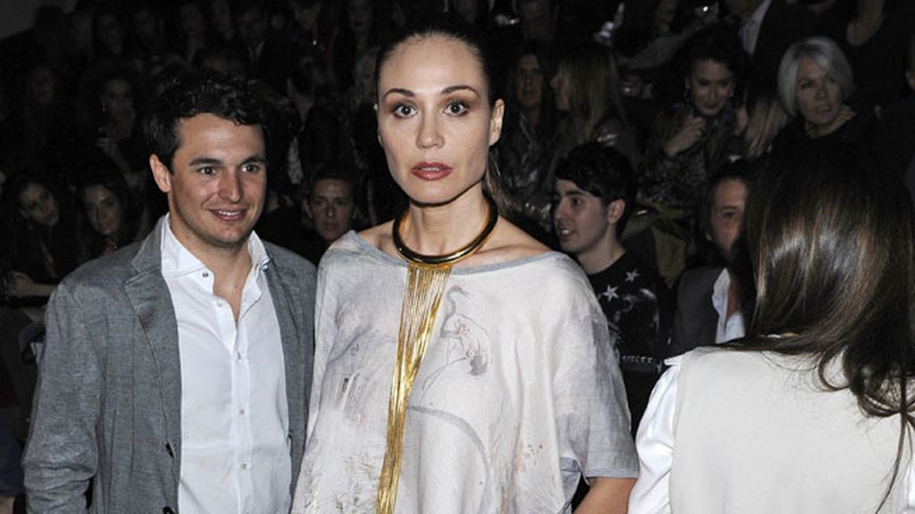 Juncal Rivero en el desfile de Aristocrazy