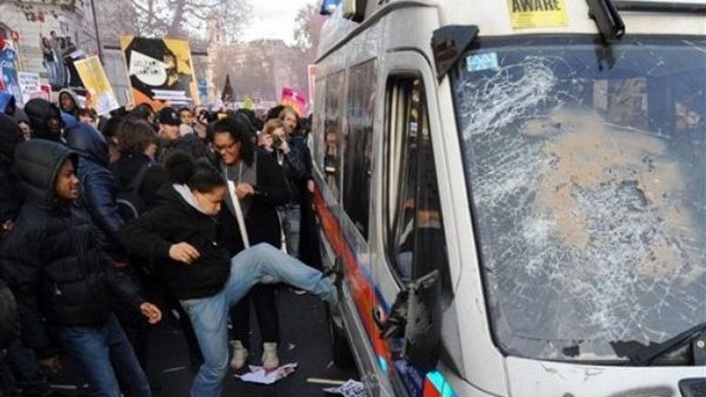 Disturbios en el Reino Unido