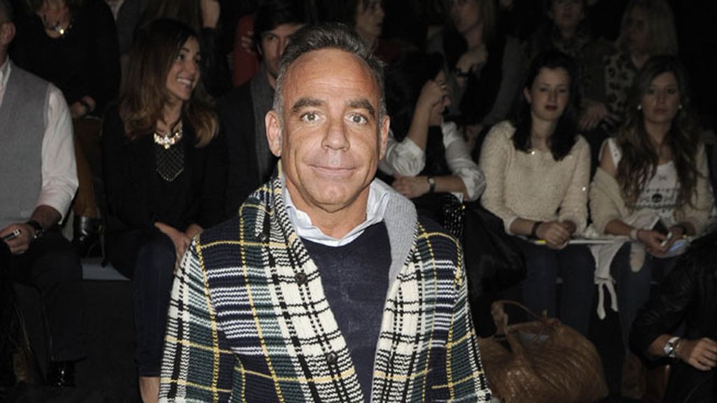 Joaquín Torres en el desfile de Ángel Schleesser