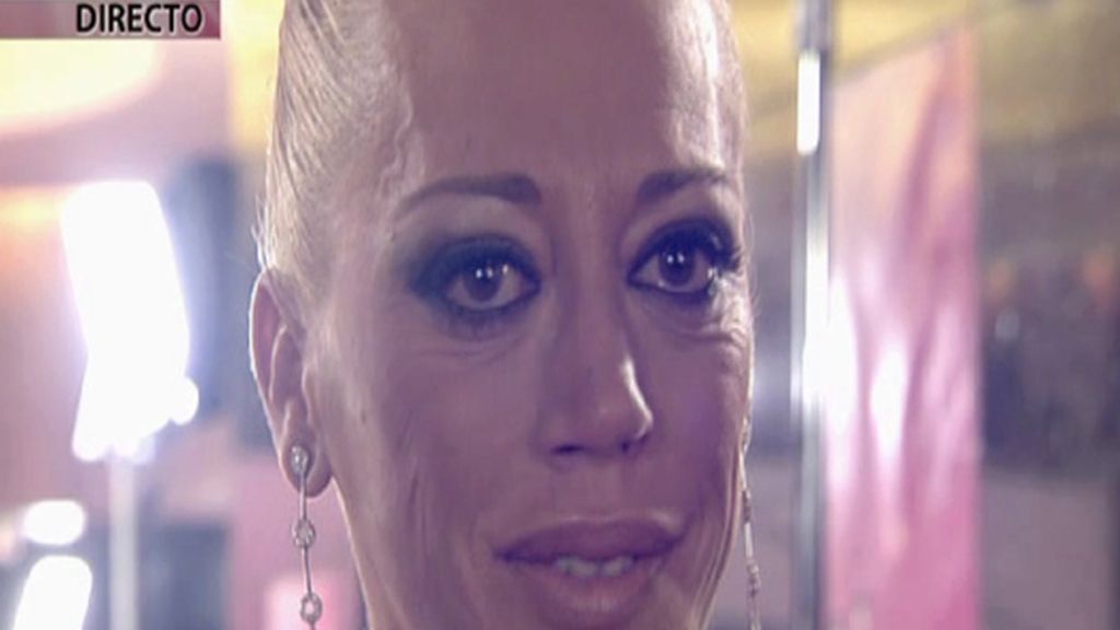 Belén Esteban, radiante en su premiere