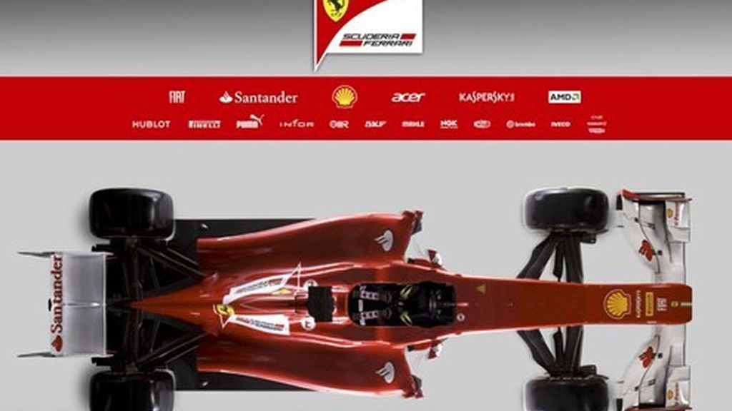 Así es el nuevo F-2012 de Ferrari