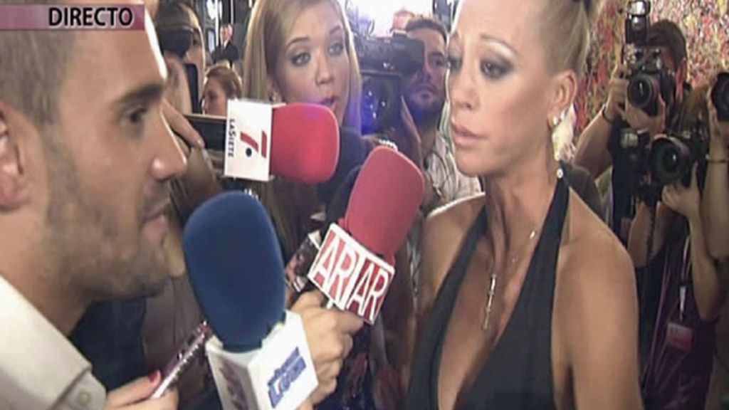 Belén Esteban, radiante en su premiere