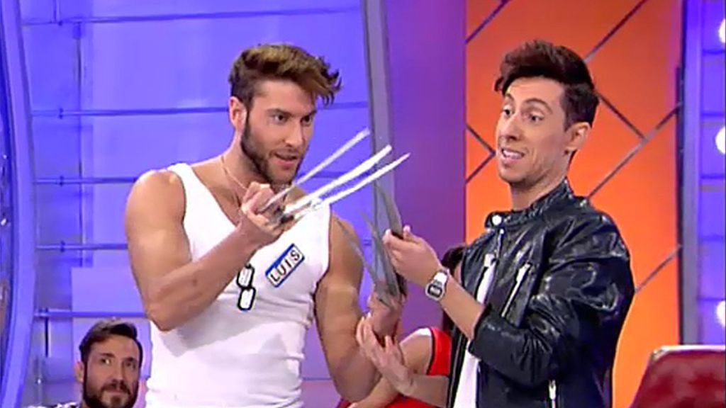 Luis se mete en la piel de Lobezno