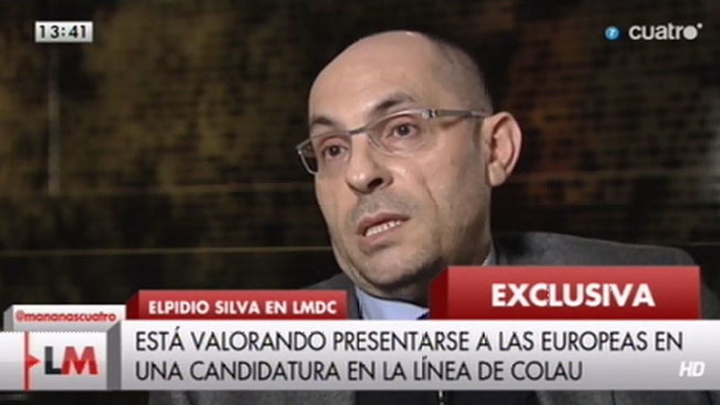 Elpidio Silva, sobre las europeas: "No he resuelto estar con ninguna persona"