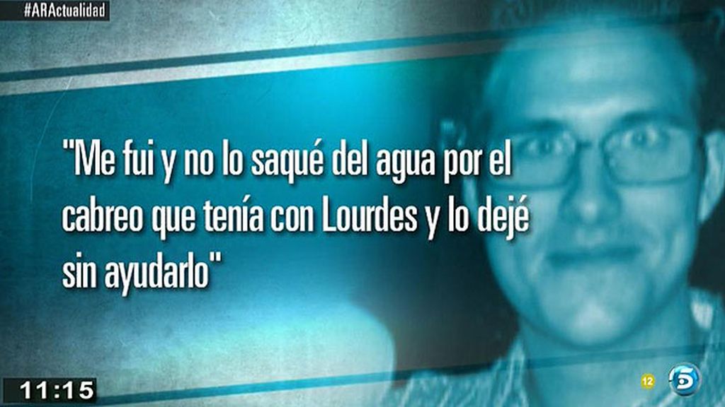 El asesino del menor de Málaga: "No le saqué del agua por el cabreo con Lourdes"