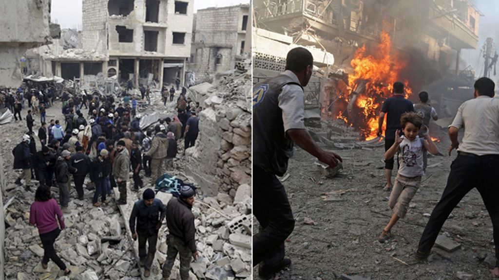 Alepo, la imagen del drama y el horror de una guerra sin fin