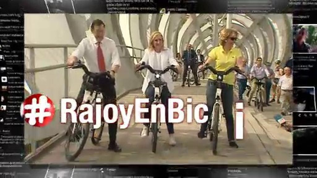 HoyEnLaRed: Nos damos un paseo con #RajoyEnBici
