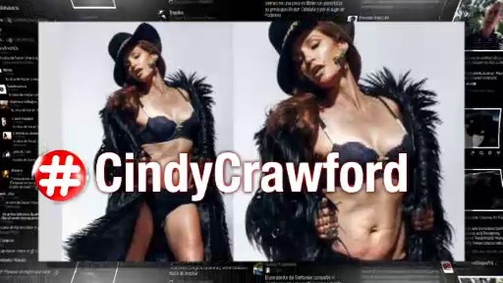 HoyEnLaRed: la belleza natural de Cindy Crawford