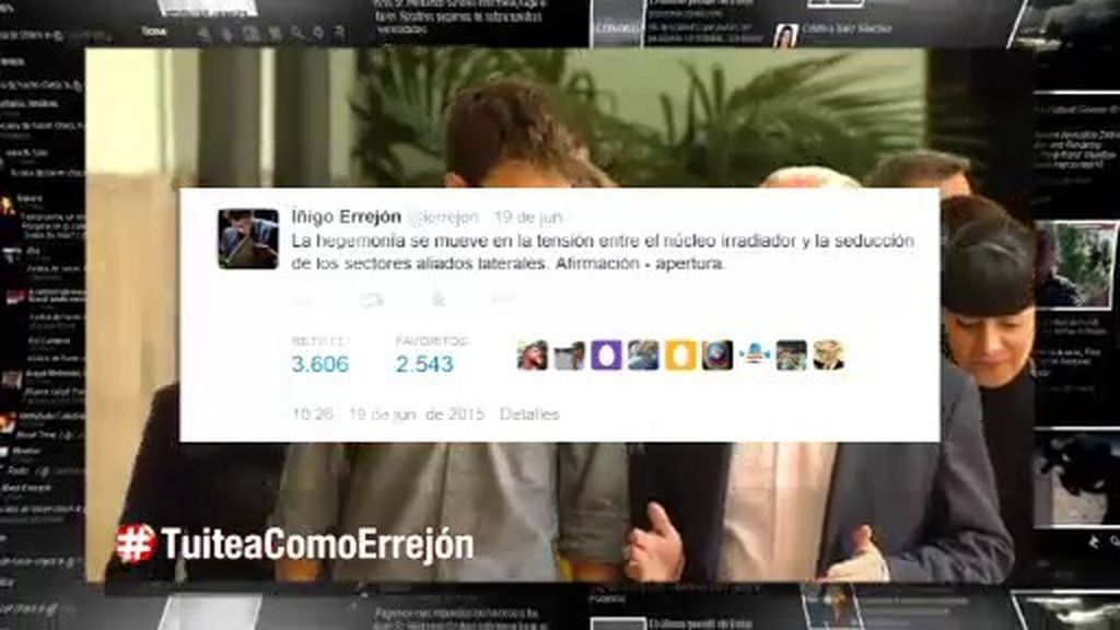 #HoyEnLaRed: Twitter se pasa el fin de semana tuiteando como Errejón