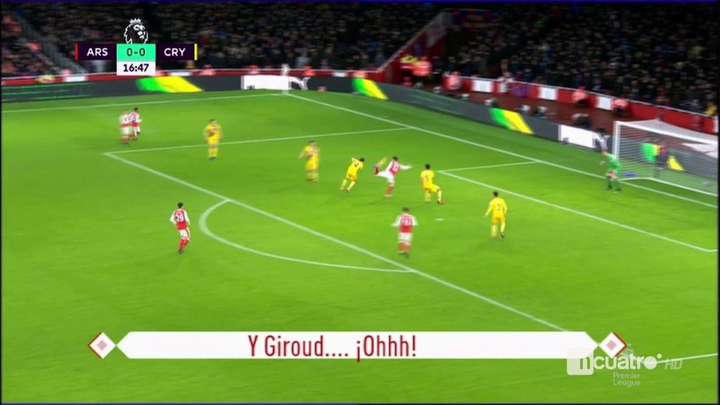 ¿Ya tenemos el mejor gol del 2017? Golazo de escorpión de Giroud con el Arsenal