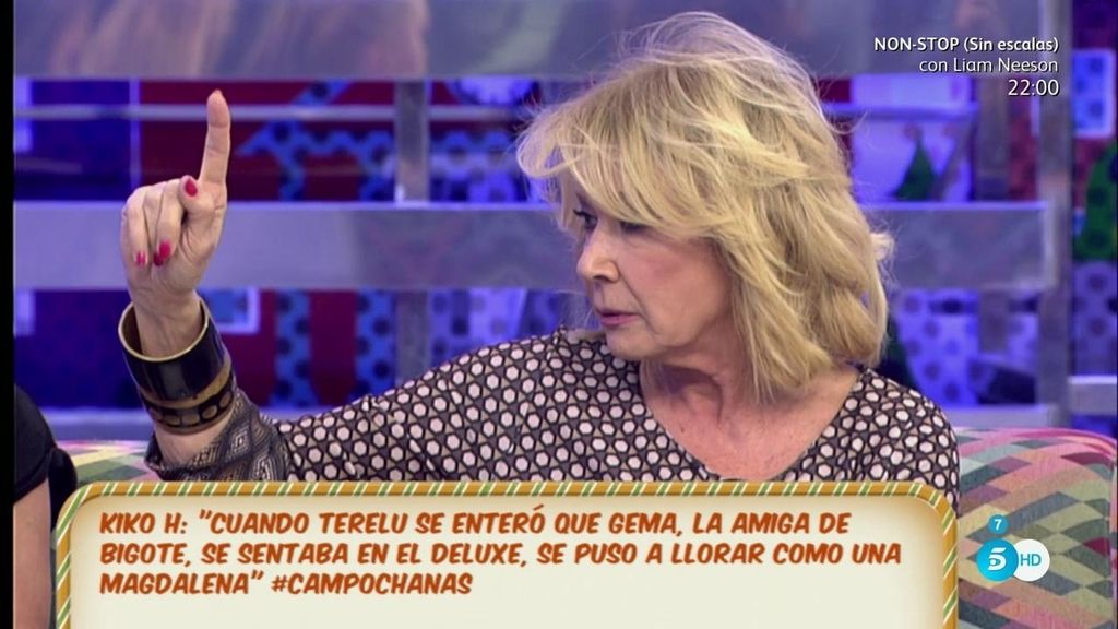 Según Mila Ximénez la 'amiga' de Bigote tenía dos versiones para contar en los platós