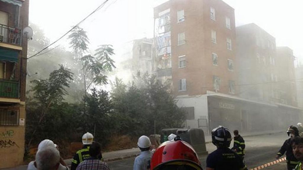 De las grietas al desplome de un edificio en Madrid