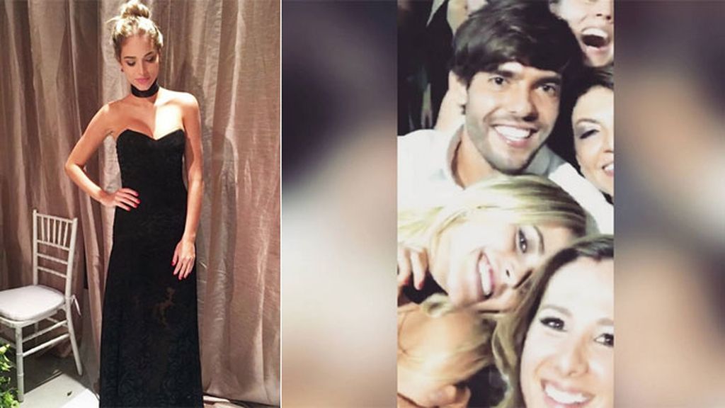Su primera aparición (no oficial) juntos fue en la boda de Lucas Moura y Larissa
