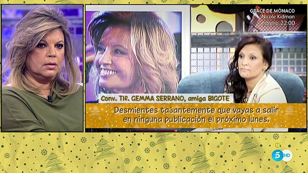 Gemma Serrano niega haber dado otra entrevista sobre Edmundo