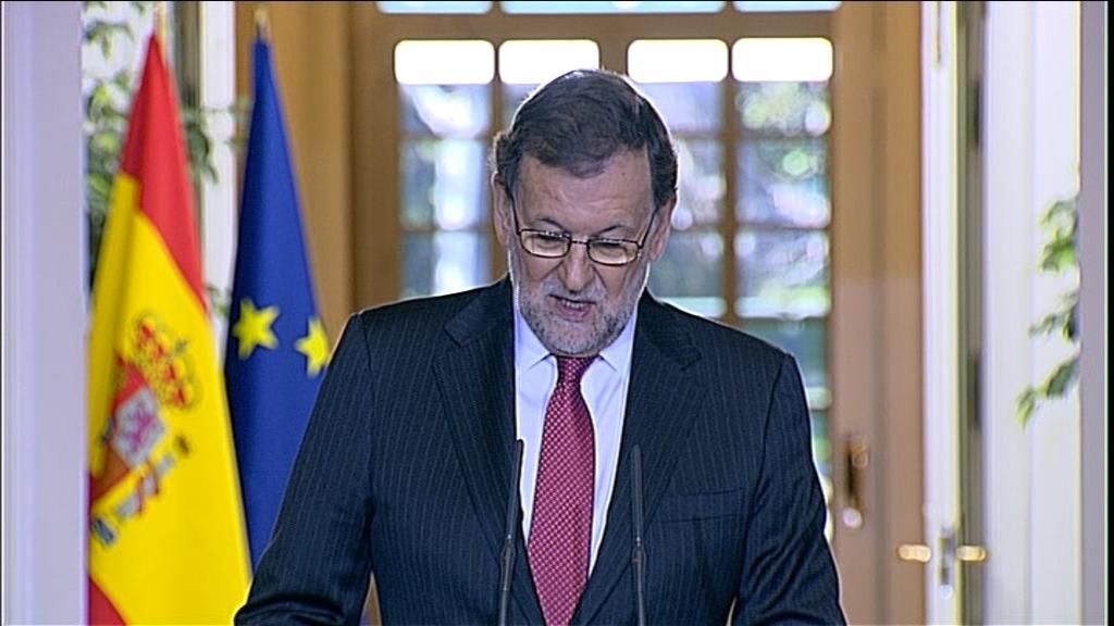 Rajoy hace recuento del año: "El descenso del desempleo ha sido muy esperanzador"
