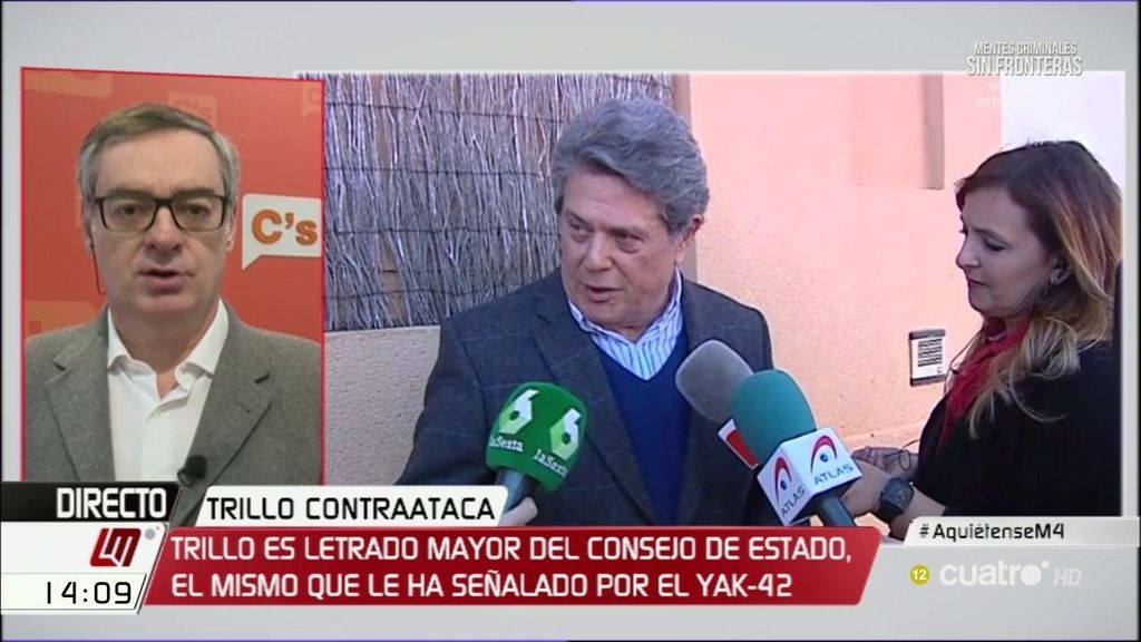 José Manuel Villegas, de Trillo: “Su situación era insostenible tras el informe”