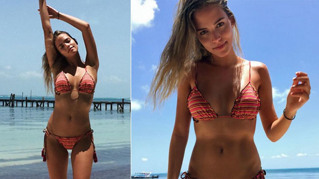 Carolina es experta en dar envidia con sus fotos playeras