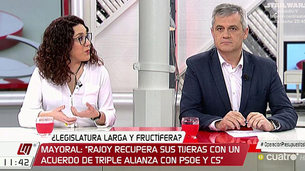 Aina Vidal (Podemos): “El PSOE tiene un problema de credibilidad”