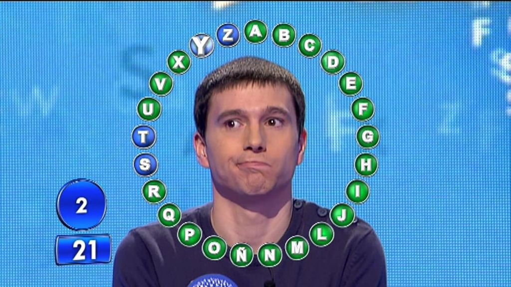 Luis vence en el rosco y se hace con el lugar de Rosa en 'Pasapalabra'