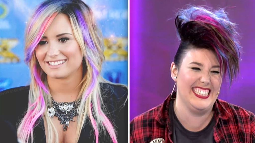 ¡Cambio instantáneo! Peinado exprés al más puro estilo Demi Lovato y Barei