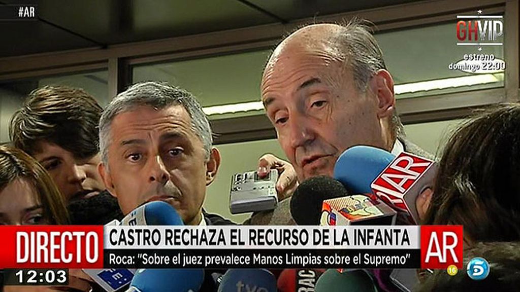 Miquel Roca, abogado de la Infanta Cristina: "Los inocentes no se arrepienten"