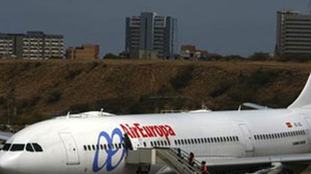 Un avión de la compañía Air Europa. Foto: EFE