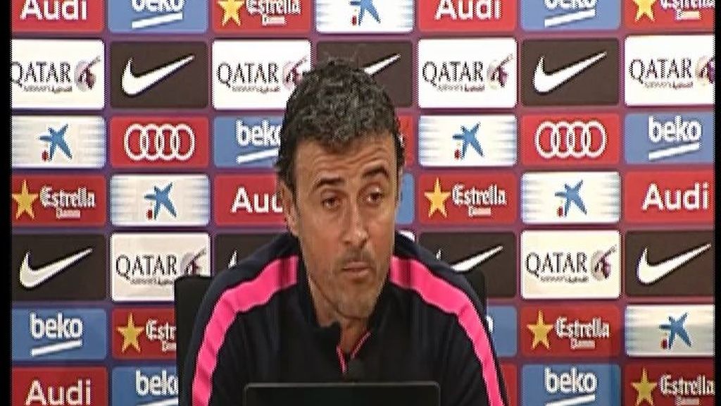 Luis Enrique: “No me he visto en situaciones límite”