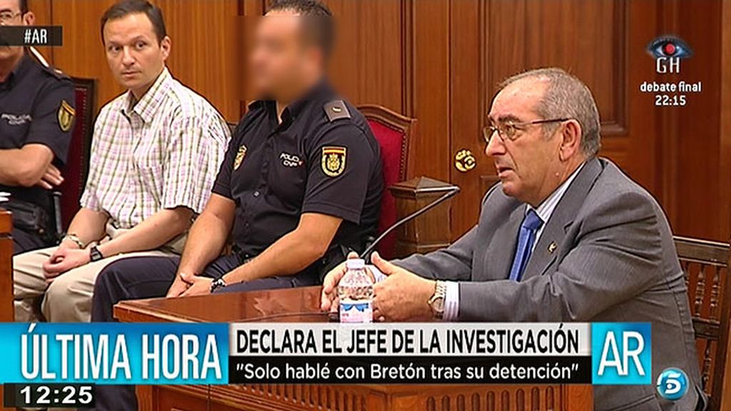 Castro, jefe de la investigación: "Bretón estaba como si la fiesta no fuera con él"