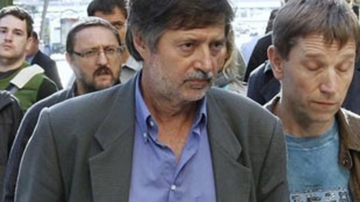 Rafael Díez Usabiaga, a su llegada a la Audiencia Nacional.