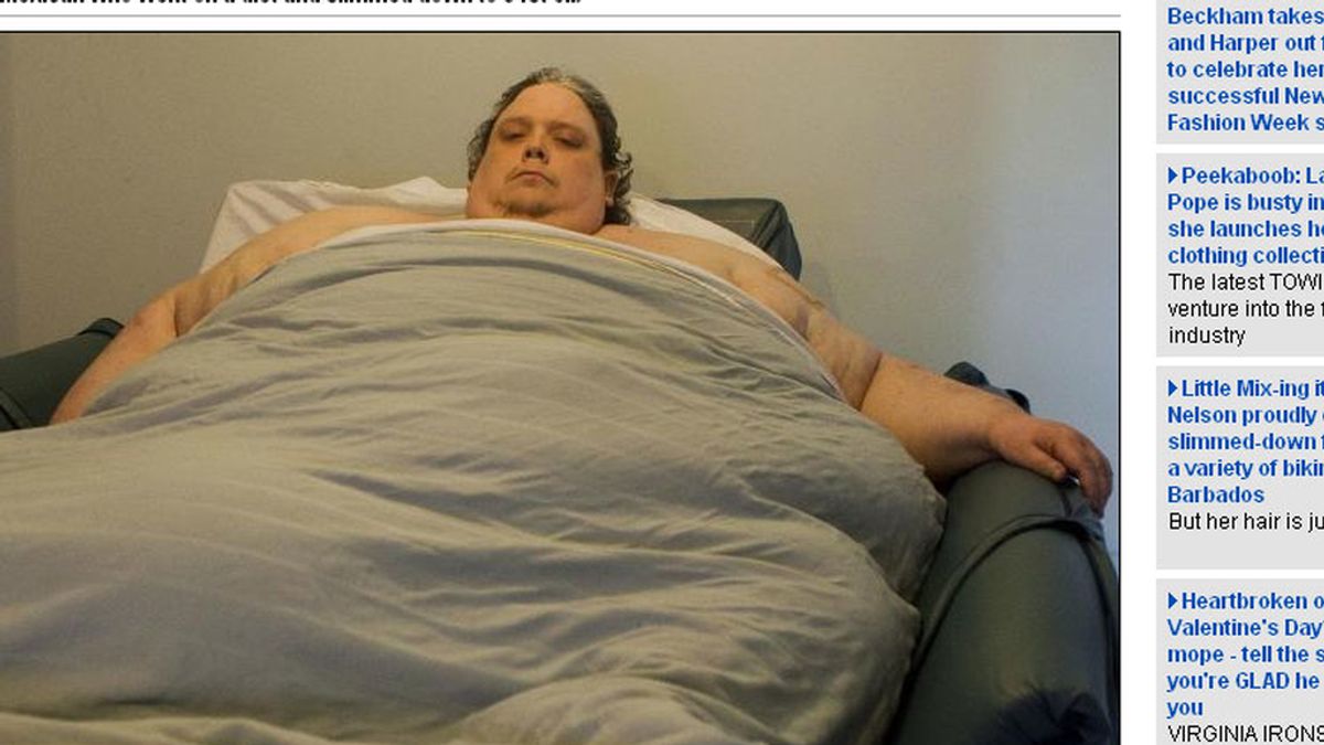 Keith Martin pesa 638 kilogramos de peso