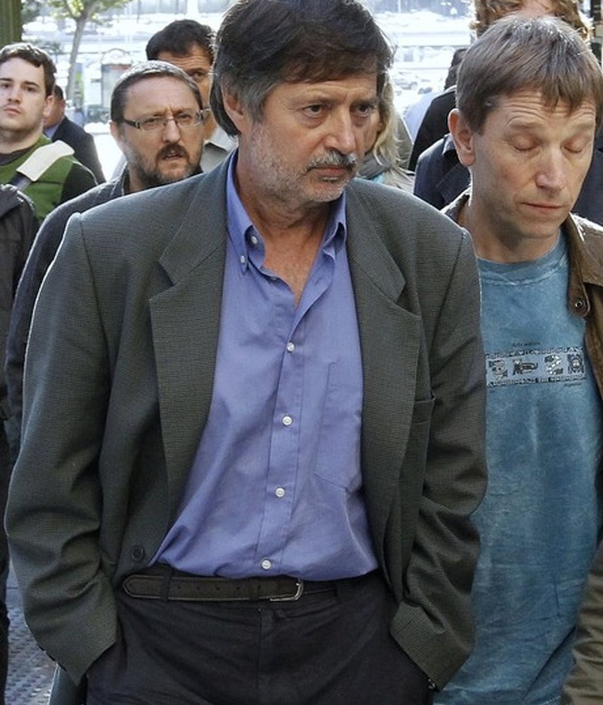 Rafael Díez Usuabiaga se dirige a la Audiencia Nacional a conocer la sentencia de diez años por pertenencia a ETA según la Audiencia Nacional.