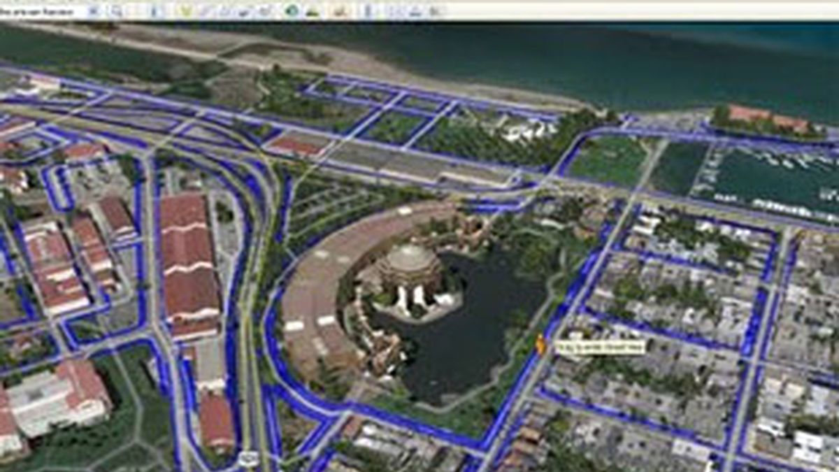Se lanza la nueva versión de Google Earth que incluye todas las funcionalidad de Street View. Foto: Google.