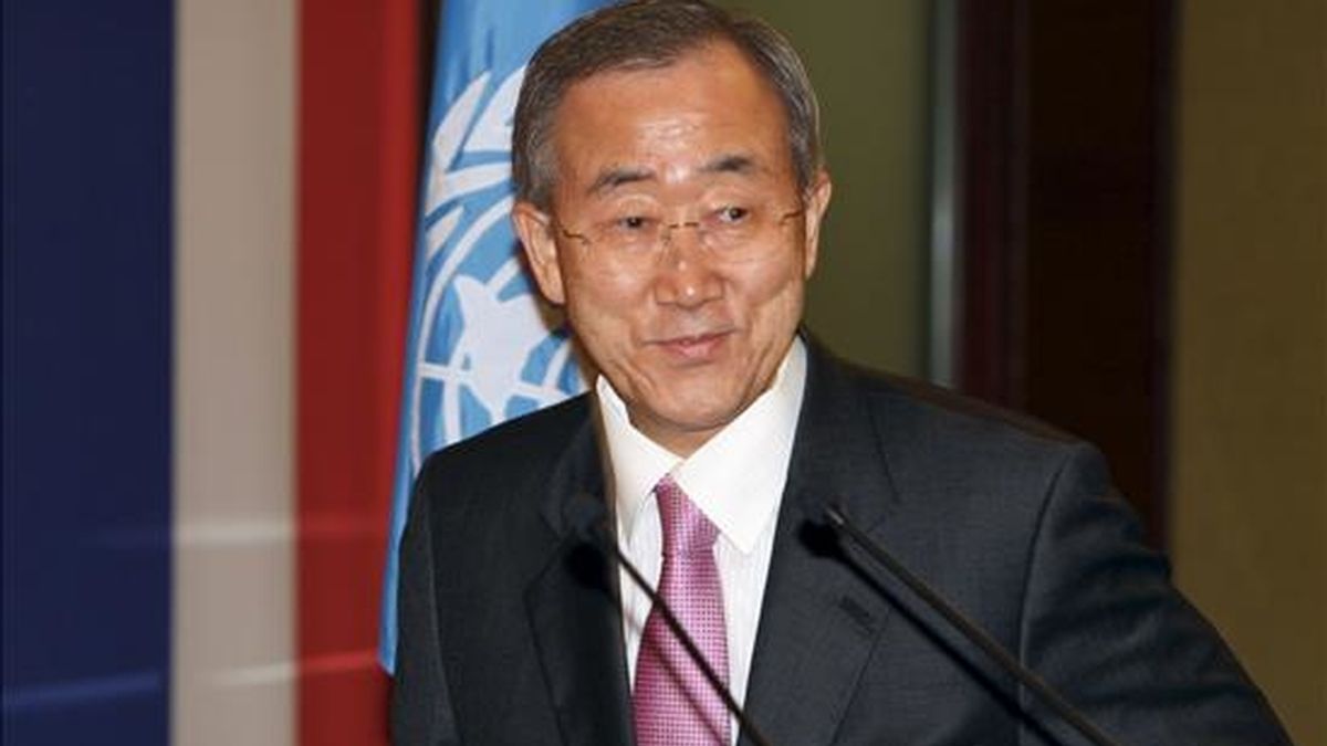 El secretario general también reconoció "los graves errores de juicio" de los responsables de la ONU de la época, que no supieron evitar la masacre. EFE/Archivo