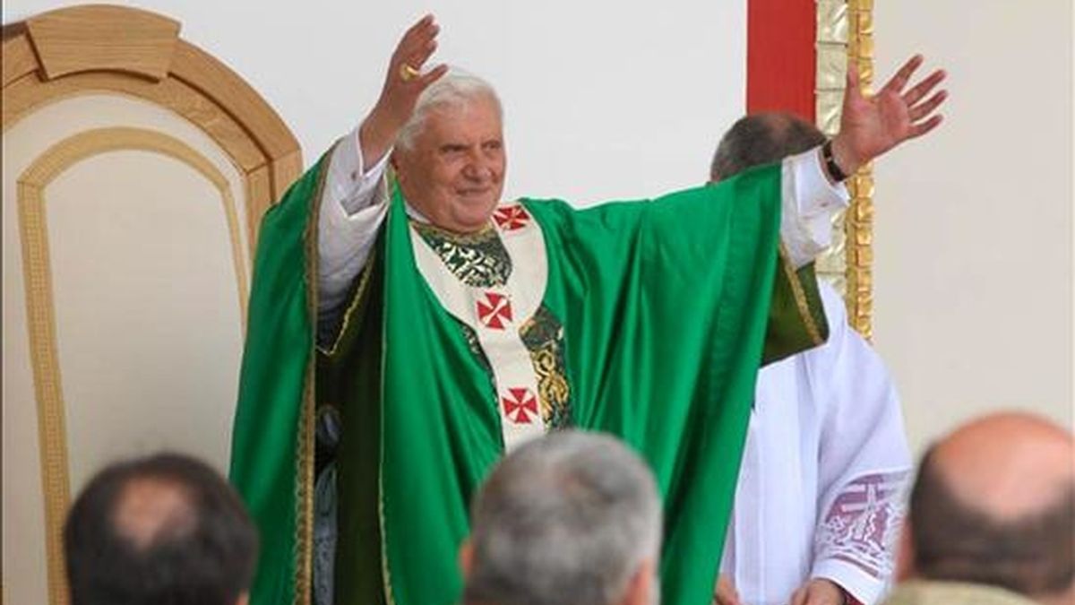 El Papa Benedicto XVI, que acostumbra recibir a los jefes de Estado en horas de la mañana, accedió a celebrar la audiencia privada con Obama a las 16.00 hora local (14.00 GMT). EFE/Archivo