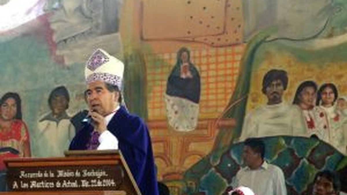 Imagen del obispo mexicano. Foto: EFE
