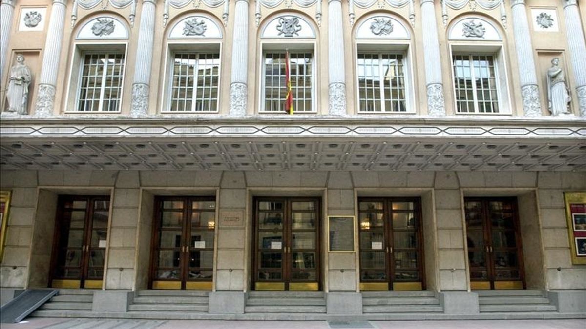 Fachada del Teatro de la Zarzuela, Madrid. EFE/Archivo