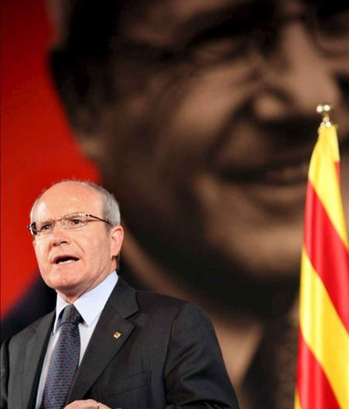 El presidente de la Generalitat y candidato a la reelección por los socialistas catalanes (PSC), José Montilla. EFE/Archivo