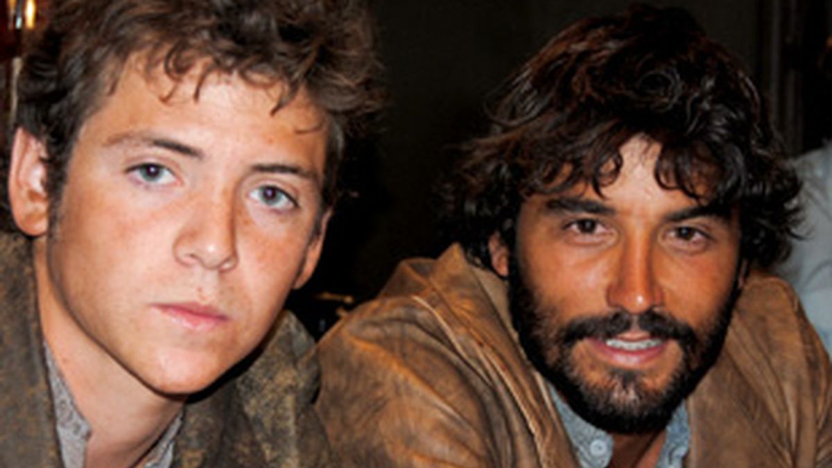 Los protagonistas: Álex García y Junio Valverde.