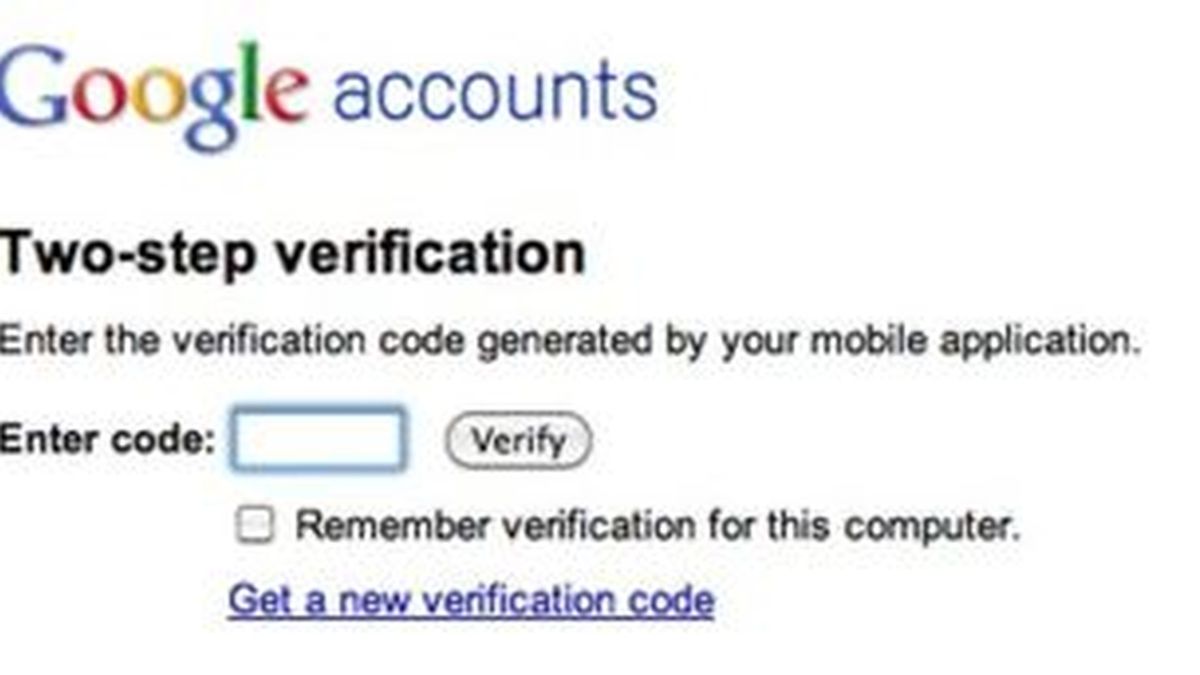 El doble proceso de autentificación dará más seguridad a los usuarios que accedan a las aplicaciones en la nube. Foto Google