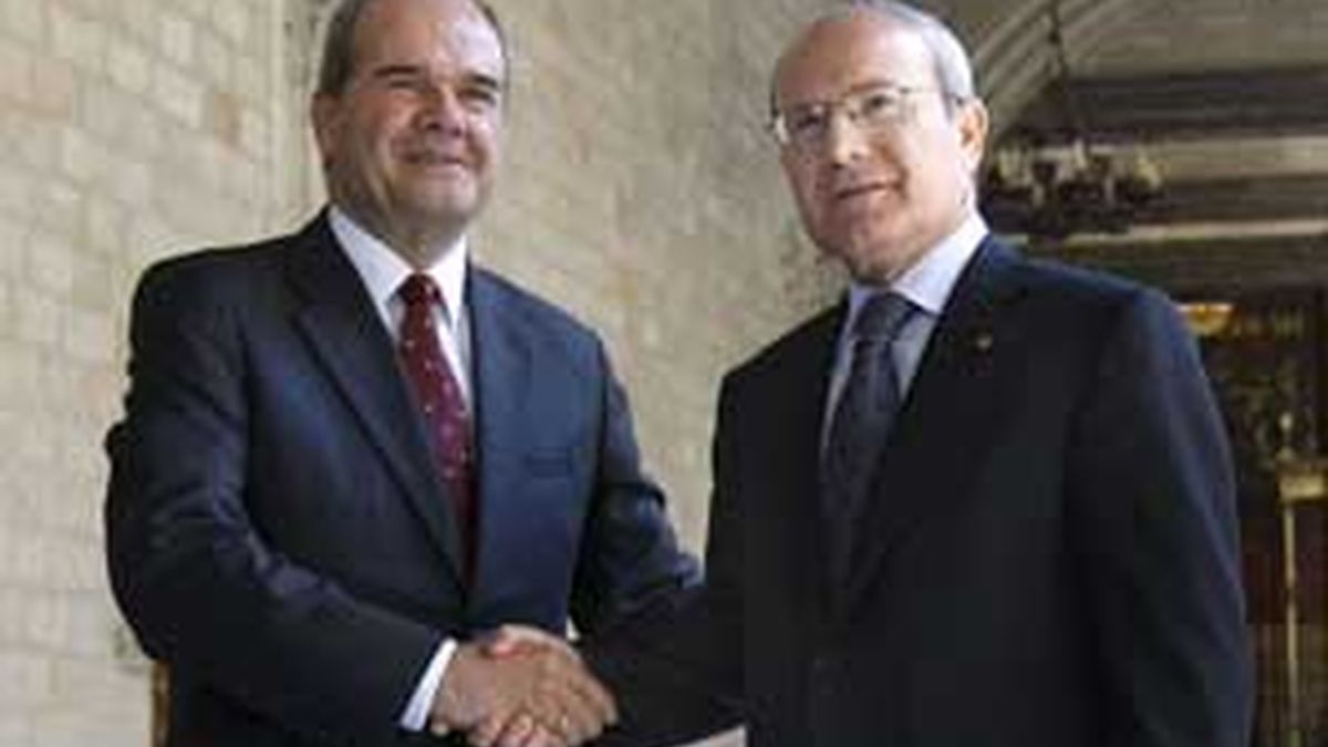Chaves y Montilla se han reunido para tratar la Financiación Autonómica. Vídeo: ATLAS