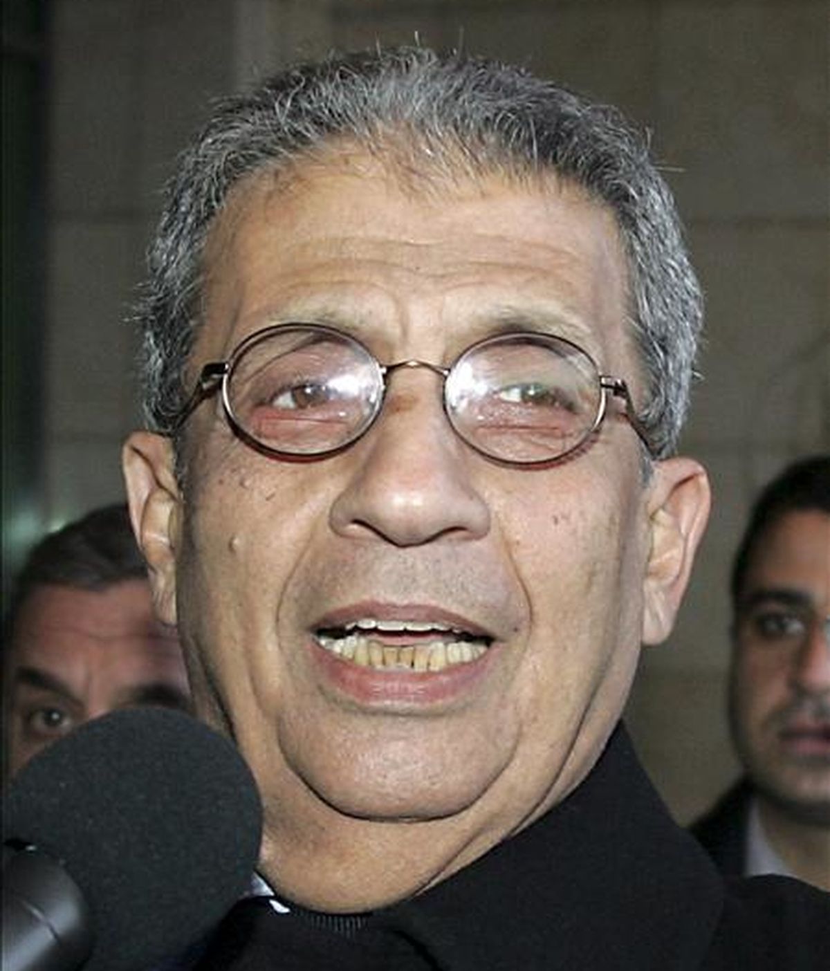 El secretario general de la Liga Árabe, Amro Musa. EFE/Archivo