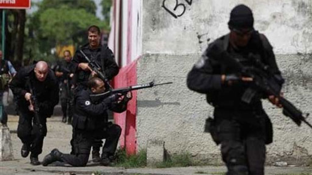 Guerrilla en las favelas de Río