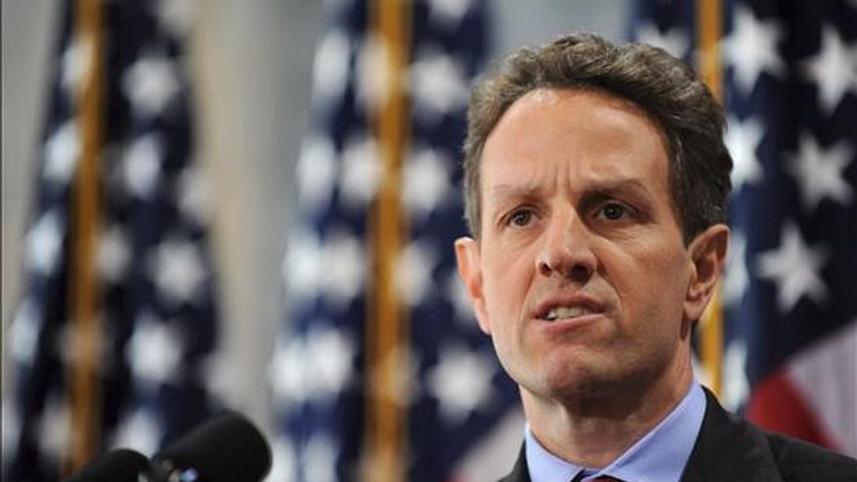 El secretario del Tesoro de EE.UU., Timothy Geithner, afirmó que el plan del Gobierno de Barack Obama para estabilizar el sistema financiero es un paso necesario para la recuperación de la economía del país. EFE
.