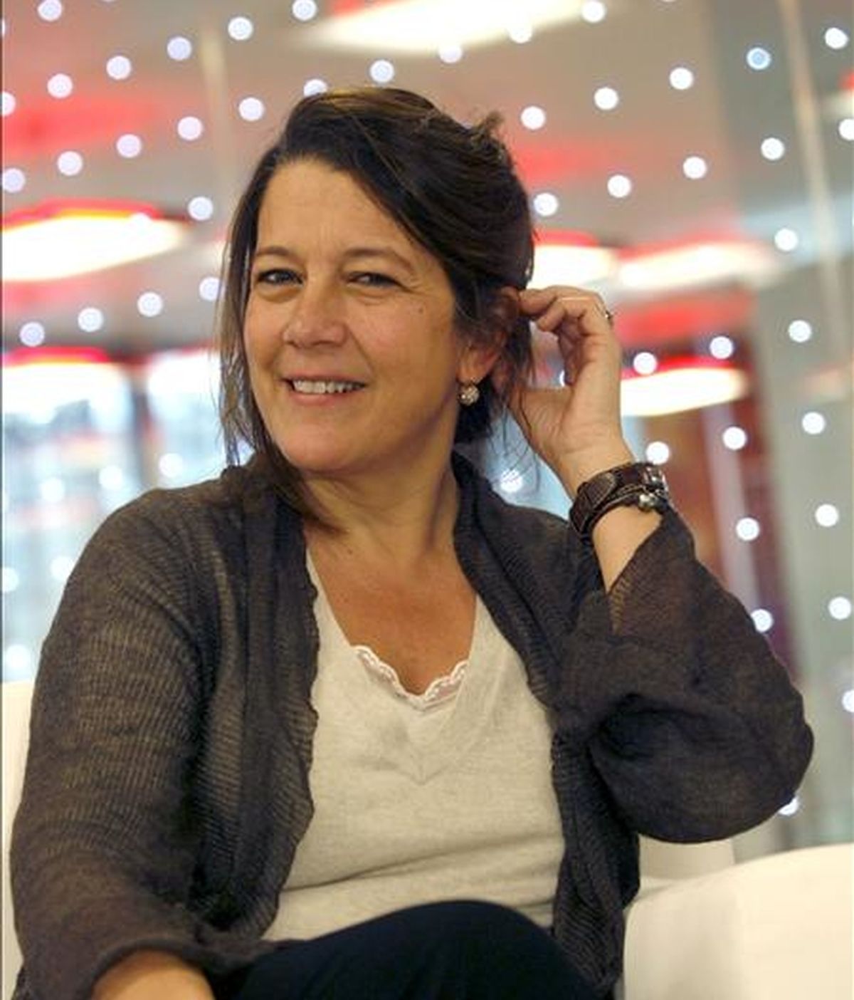 La directora de la feria internacional de Arte ARCO, Lourdes Fernández, en una entrevista reciente con Efe. EFE/Archivo