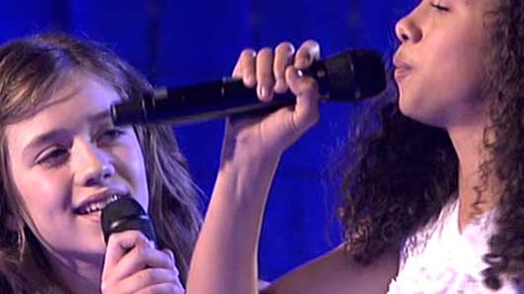 Eva y Marta, ganadoras de la noche