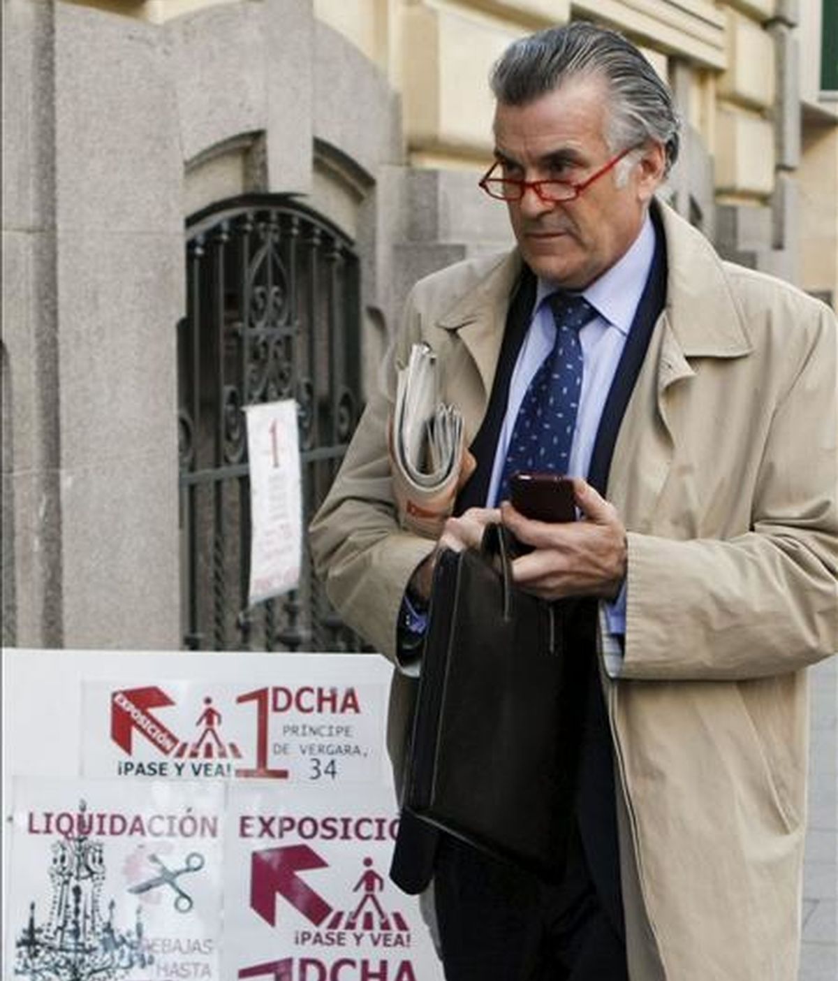 El ex tesorero del PP Luis Bárcenas. EFE/Archivo