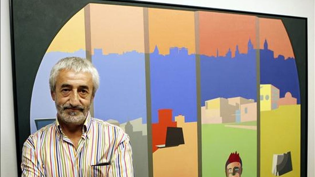 El pintor navarro Pedro Salaberri. EFE/Archivo
