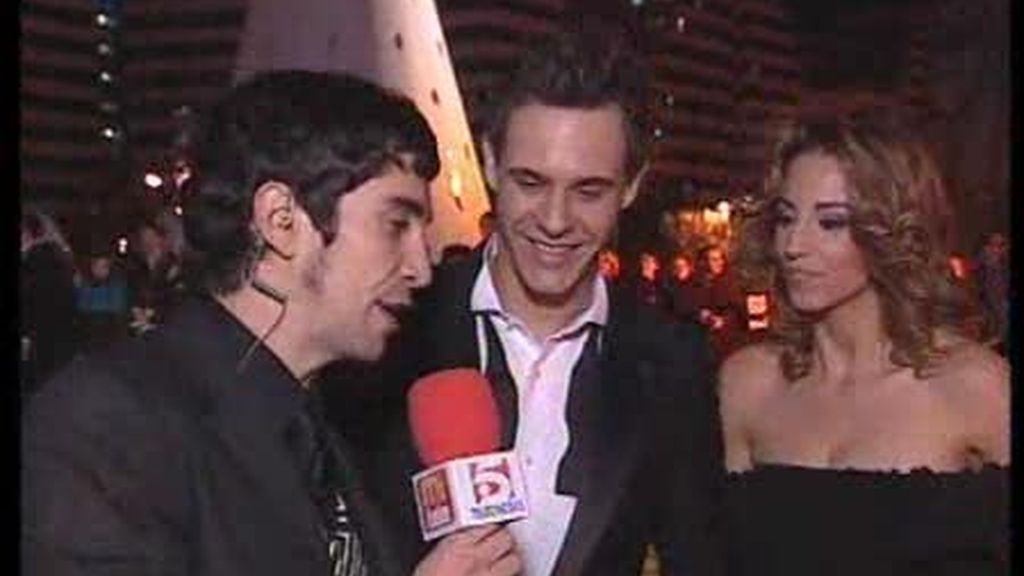 Christian Gálvez y Almudena Cid